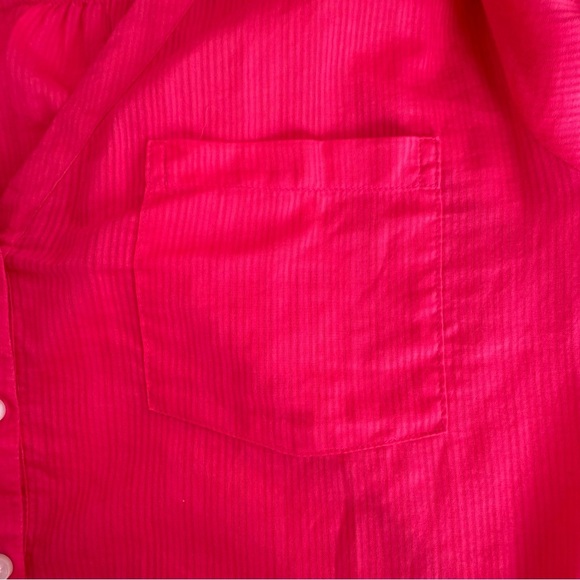 Old Navy Women's Pink Button-Up Tunic Top - Picture 9 of 9